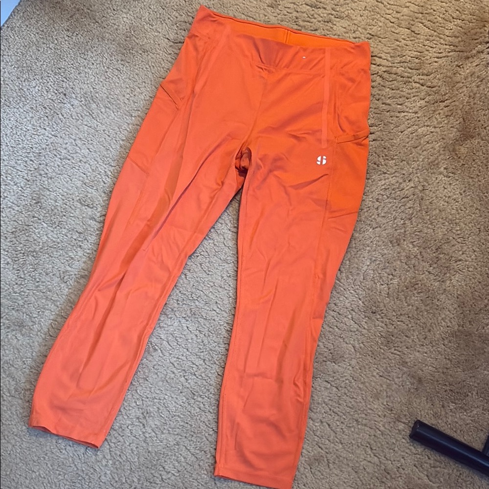 Sports Illustrated Bright Orange Leggings